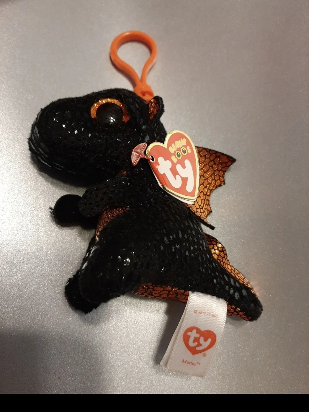 Ty Mini Boo Merlin dragon Year 2017 New